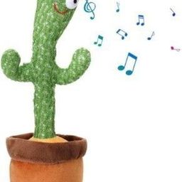 houseofcommon Adorable Cactus Toy | LED Lights & Talking Musical Dancing Plush Cactus Toy (M-picture-17