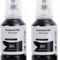 HYNEAR 005 Refill Ink for Epson M1100, M1140, M1170,M2140, M2170, M3140 Printer (127x2) Black - Twin Pack Ink Bottle-image-22