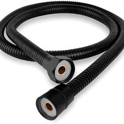 304 Grade Stainless Steel Black Flexible Tube Shower Hose Pipe /Hand Shower Pipe/Health Faucet Tube Jet Spray Pipe (1 Meter, Black) Hose Pipe-image-18