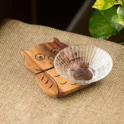 EL-005-569 Polished Wood Trivet-0