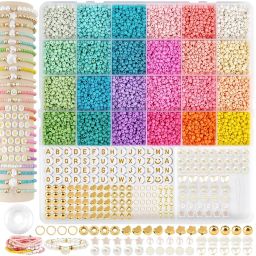 3mm Glass Beads Jewelry Making Kit 24 Colors-image-13