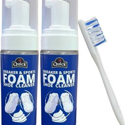 Quick Sneakers & Sports Shoe Foam Cleaner Pack (150 x 2) Sports, Synthetic Leather, Canvas Shoe Cleaner-image-25