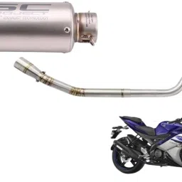 1 R15 V2 bike bend pipe, 1 R15 V2 bike exhaust Combo-21