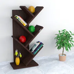 das Ksenia Engineered Wood Open Book Shelf-picture-11