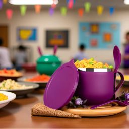 Stainless Steel Soup Bowl Airtight Noodle Bowl with Lid, Lunch Box for Pasta, Soup, Snacks-image-34