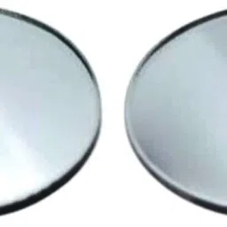 erhindia 2 Pcs Convex Mirror Diameter-75 mm Focal Length-25 cm for Microscopes image 2