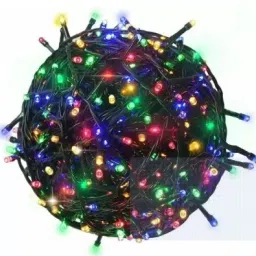 diwalilights 120 LEDs 45 m Multicolor Color Changing, Flickering, Steady String Rice Lights image 3