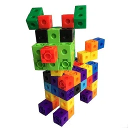 pulsbery Cubic Interlocking Blocks (Multicolor) image 5