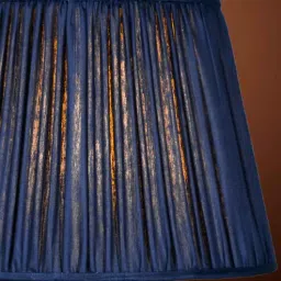 lampenschirm india Premium Softback 40cm Empire Silk Lampshade (Blue)-picture-13