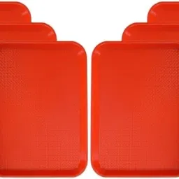 Plastic Serving Trays Rectangular Serving Platter/Unbreakable Large Tray Tray-24