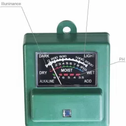 blapoxe 3 in 1 Hydroponic Plants Soil Moisture Ph Light Meter, Tester Soil Test Kit image 5