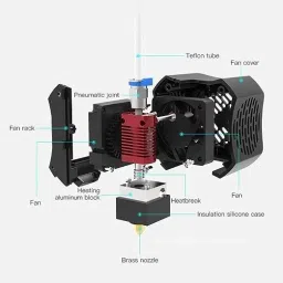 wol3d Creality Original Ender 3 / CR Series 3D Printers (Heating Block) Extruder image 4