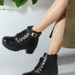 alishtezia Women Mid-Top Regular Boots Boots For Women-picture-13