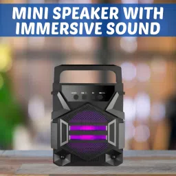 FRONY 3104 (PORTABLE BLUETOOTH PARTY SPEAKER) With High Quality Sound & High BassGR366 5 W Bluetooth Laptop/Desktop Speaker-picture-1
