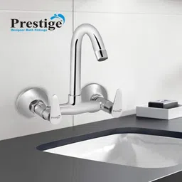 prestige Brass Slim Sink Mixer Chrome Silver plated Kitchen Mixer Faucet-picture-39