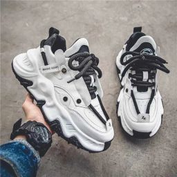 Chunky & Fashionable Sneaker | Running Shoes with Rubber Outsole Sneakers For Men-image-42