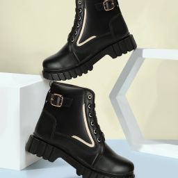 The Lifestyle Co Women Mesh Stylish Casual Comfort Sneaker Boots For Women-7
