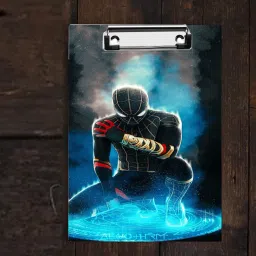 Super Spiderman Digital Reprint Clip Board Exam Pad (14x10 Inches) exam pad-image-24
