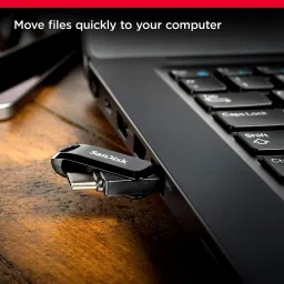 SanDisk DUAL DRIVE GO USD TYPE-C 128 GB OTG Drive Compatible with Desktop Computer, Laptop, Netbook, Mobile USB 3.1 Plastic Case image 4