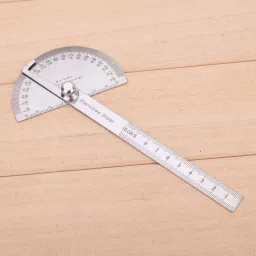 Degree Protractor 12" In (300mm) 0-180 Degrees Measurement with Adjustable Screw Snap Gauge-picture-12
