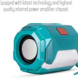 ANANDANI Wireless Bluetooth Speaker & Powerful Bass Stereo & Color ChangIng Led Light 5 W Bluetooth Party Speaker image 3