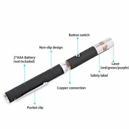 luzzo Green Laser Pointer for Presentation Laser Light image 4