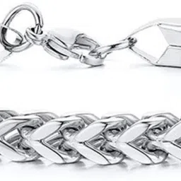 Stainless Steel Silver Bracelet-image-72