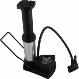 Mini Bike Pump Foot Activated Floor Pump car and Bicycle Pump (Black) Bicycle, Car, Balloon Pump-14