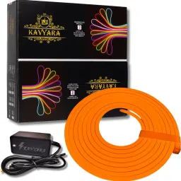600 LEDs 5 m Orange Steady Strip Rice Lights-image-6