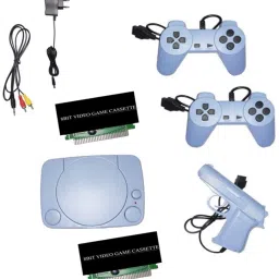 GROZA 70 Classic TV Game Console Inbuilt Game Contra, Super Mario Bros with 2 Cassette NA GB with Contra, Super Mario Bros, F1 Race, Cricket Game-image-97