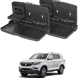 FT-02 Food Travel Dining Tray For Mahindra Alturas G4 - Set of 2 Cup Holder Tray Table-image-81