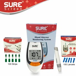 Blood Diabetes Machine Complete Set With 100 Strips Glucometer-13