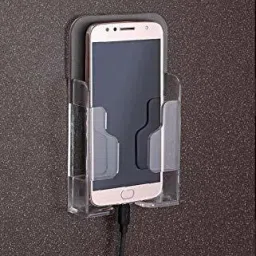 M/S DSNS Mobile wall Stand for Charging Wall Mount Holder For All Mobiles Phones/iphone/Samsung/Redmi/Oppo (Pack OF 1) Mobile Holder-image-16