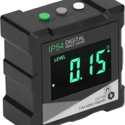 real instruments Digital Protractor Magnetic Base Inclinometer Angle Finder Measure Digital Meter LCD Backlit Display Automatic Shutdown High Accuracy Digital Inclinometer Magnet Magnetic Inclinometer Level image 3