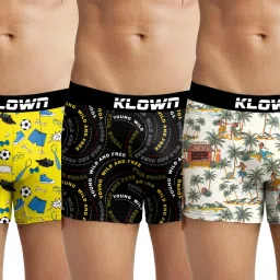 Pack of 3 Printed Men Trunk-11