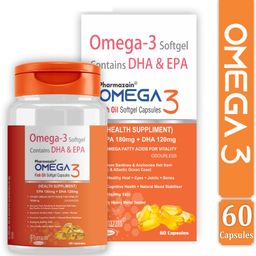 Omega 3 Fish Oil 1000mg Softgels – Maintain Heart Health, Brain and Joint Power-image-88