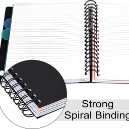 maxjet Single Ruled Soft Cover 5 Subject Spiral Binding Notebook A5 Size A5 Notebook Single 300 Pages image 4