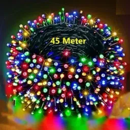 120 LEDs 45 m Multicolor Color Changing, Flickering, Steady String Rice Lights-image-64
