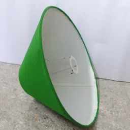 mskkhandicraft Round Fabric Shade For Table Lamp & Small Tripode Lamp (Green) Table Lamps Lamp Shade image 5