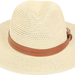 FabSeasons Men's Straw Panama Hat - Beach Sun Protection Cap-image-8