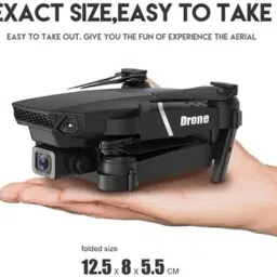 swa mi E88 Foldable Quadcopter | WiFi 480P FPV Dual Camera | Position Locking Drone1 Drone image 5