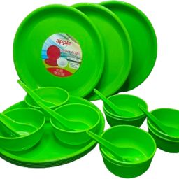 Dinner Set 18 Pcs |Crockery Set for Dining & Gifting | Plates & Bowls Dinner Plate-69