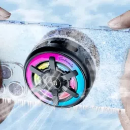 Cubonic DY28 Real Ice Compatible with Magsafe/Smartphone(Metal Plate+Detachable Clip) 1 Fan Cooling Pad-28