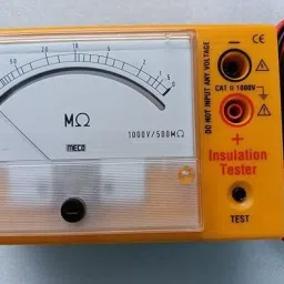 meterbazaar Meco - MC 907 1000V-500M Analog Insulation Tester/ Megger Analog Voltage Tester image 3