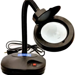 5X 10X Light-Weight Portable Tabletop Gooseneck Led Magnifying Glass for Reading Table Lamp-9