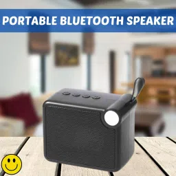 Clairbell M406 (PORTABLE WIRELESS SPEAKER) Crystal Clear Sound With Long Life BatteryO44 5 W Bluetooth Laptop/Desktop Speaker-image-11