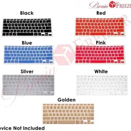 J Premium Ultra Thin Keyboard Cover Protector for MacBook Air 13" A2179, A2337 M1 Chip (Year 2020+) White Keyboard Skin image 5