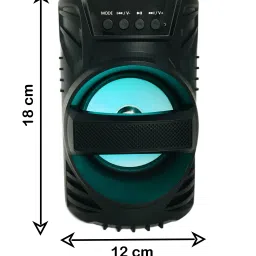 bogx 100% Premium Quality speaker with Bluetooth, FM, USB, Micro SD Card ,AUX support 5 W Bluetooth Laptop/Desktop Speaker image 2