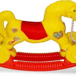 akshat CHETAK HORSE WITH ROCKING FUNCTION AND RUNNING RIDE ON Rideons & Wagons Non Battery Operated Ride On image 4