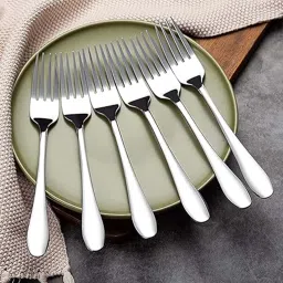 Stylish Stainless Steel Dinner Fork Set-39